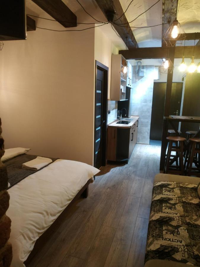 Loft апартаменти з балконом в центрі Львова Екстер'єр фото